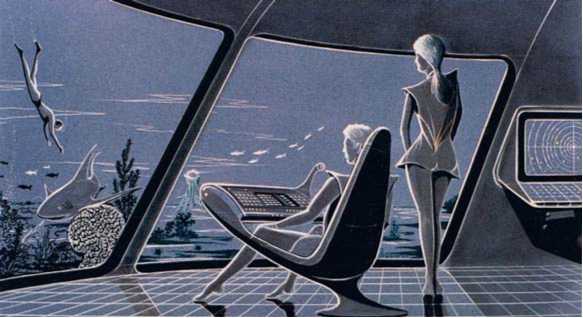 Jacque Fresco - DESIGNING THE FUTURE - Apartments in the Sea Cities